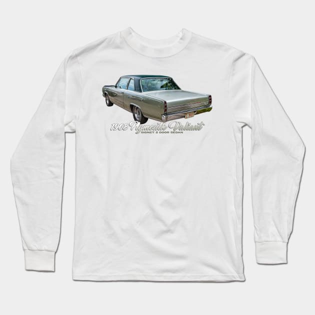 1968 Plymouth Valiant Signet 2 Door Sedan Long Sleeve T-Shirt by Gestalt Imagery